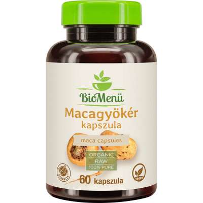 BioMenü Bio Macagyökér kapszula - 60 db