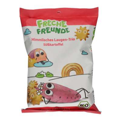 Freche Freunde Bio édesburgonyás snack 3 éves kortól - 80 g