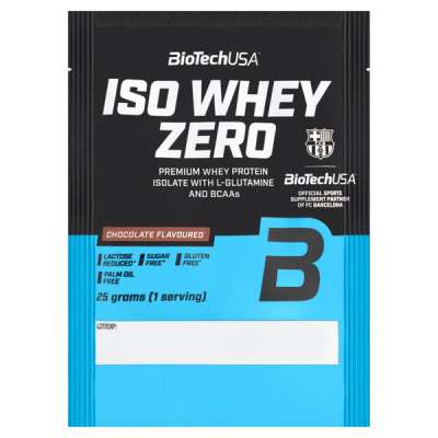 BioTech USA Iso Whey tejsavófehérje izolátum italpor - 25 g