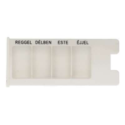 Rucik Gyógyszeradagoló napos extra - 1 db