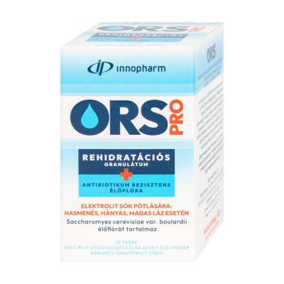 InnoPharm ORS PRO rehidratációs granulátum élőflórával - 10 db