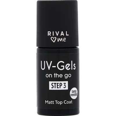 Rival Loves Me UV-Gels On The Go matt fedőlakk - 1 db