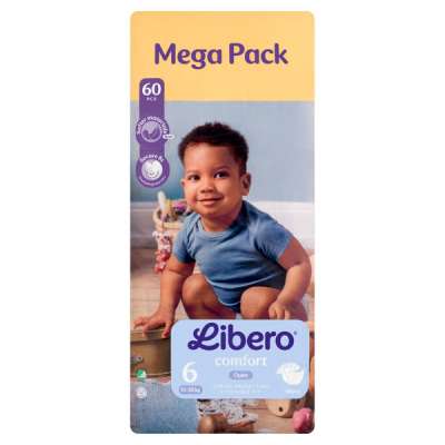 Libero Comfort Mega Pack nadrágpelenka 6-os méret 13-20 kg - 60 db