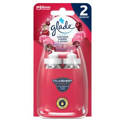 Glade Sense & Spray automata légfrissítő utántöltő cseresznye és bazsarózsa illattal 2x18 ml - 36 ml