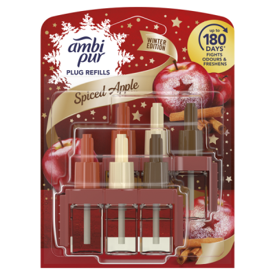 Ambi Pur 3Volution Spiced Apple elektromos légfrissítő utántöltő duopack - 40 ml