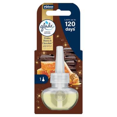 Glade Festive Honey & Chocolate elektromos légfrissítő készülék utántöltő - 20 ml