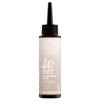 OnlyBio Hair in Balance színező hajtoner /pillecukor szőke - 100 ml