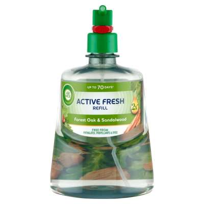 Air Wick Active Fresh Forest Oak & Sandalwood automata légfrissítő utántöltő - 228 ml