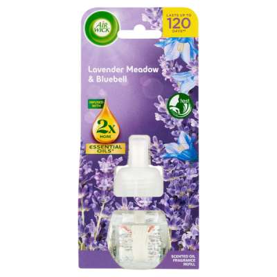 Air Wick Lavender Meadow & Blue Bell elektromos légfrissítő készülék utántöltő - 19 ml