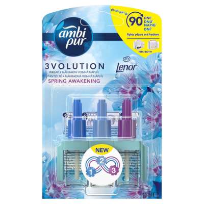 Ambi Pur 3Volution Lenor Spring Awakening elektromos légfrissítő-utántöltő - 20 ml