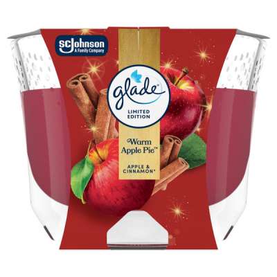 Glade Warm Apple Pie óriás illatgyertya - 204 g