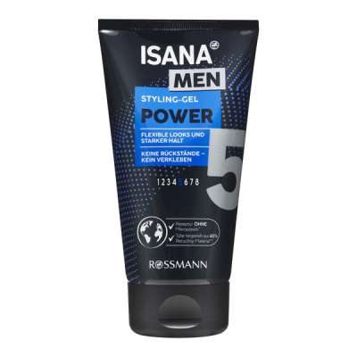 Isana Men Hair Power hajformázó gél - 150 ml