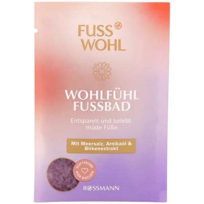 Fuss Wohl Wohlfühl fürdősó lábfürdőhöz - 40 g