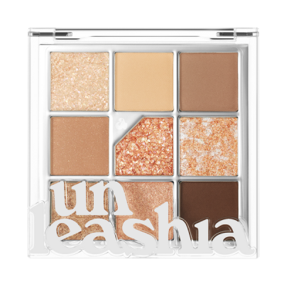 Unleashia Glitterpedia szemhéjpúder paletta /02 All Of Brown - 1 db