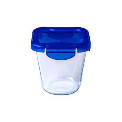 Pyrex Cook & Go üveg tál műanyag fedővel 0,8 l - 1 db