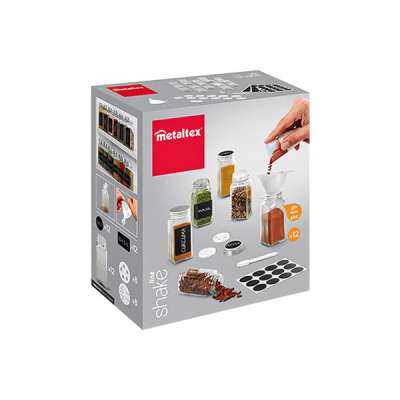 Metaltex Shake Line fűszertartó szett - 1 db