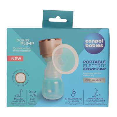 Canpol Babies Powerpump hordozható mellszívó - 1 db