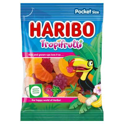 Haribo Tropifrutti gumicukor - 100 g