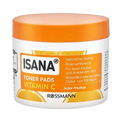 Isana C-vitamin tonizáló korongok - 60 db