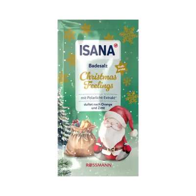 Isana Christmas Feelings fürdősó - 80 g