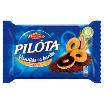 Győri Pilóta vaníliás karika - 150 g