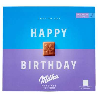 Milka Happy Birthday tejkrémes csokoládé - 110 g