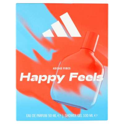 Adidas Vibes Happy Feels Eau de Parfum és tusfürdő ajándékcsomag - 1 db