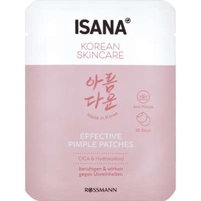 Isana Korean Beauty pattanástapaszok - 30 db