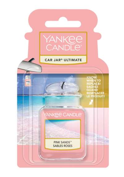 Yankee Candle Pink Sands autóillatosító - 1 db