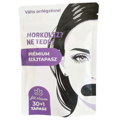 Jót alszom Prémium szájtapasz horkolás ellen - 30 db