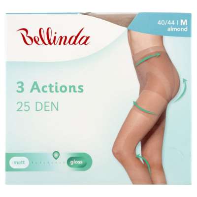 Bellinda 3Actions harisnyanadrág 25den /almond M - 1 db