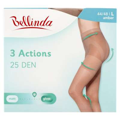 Bellinda 3Actions harisnyanadrág 25 den /amber L -  1 db