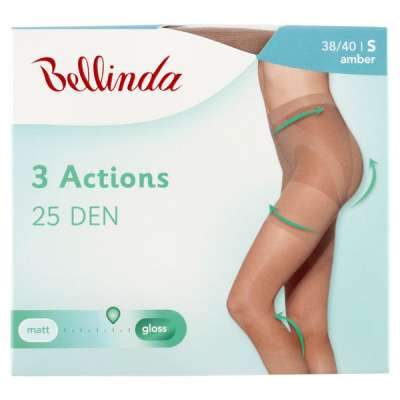 Bellinda 3Actions harisnyanadrág 25 den /amber S - 1 db