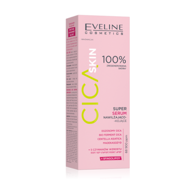 Eveline Cica Skin hidratáló és nyugtató szérum - 30 ml