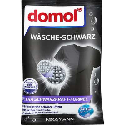 Domol fekete színmegújító por - 50 g