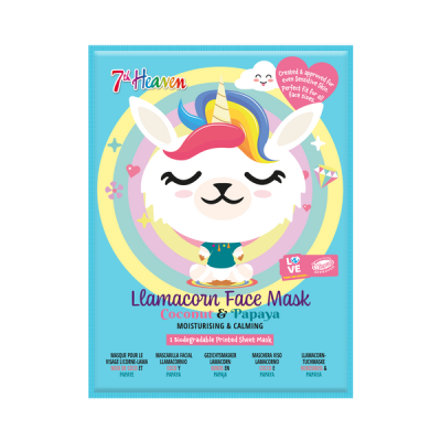 7th Heaven Lamacorn arcmaszk - 1 db