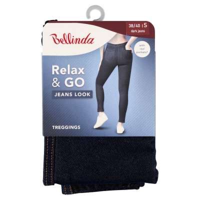 Bellinda Jeans Treggings leggings /kék S - 1 db