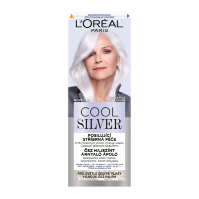 L´Oréal Paris Cool Silver ősz hajszínt árnyaló ápoló /tiszta fehér - 114 ml