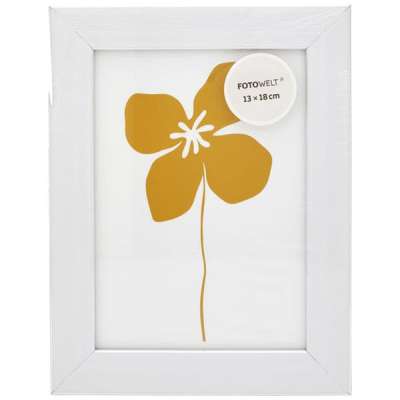 Fotowelt képkeret 13x18 cm /ezüst-fehér - 1 db