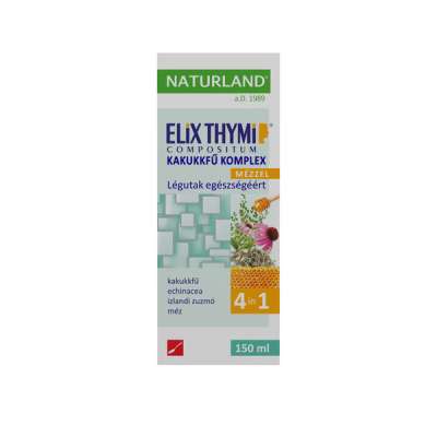Naturland Elix Thymi Compositum kakukkfű komplex mézzel - 150 ml