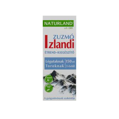 Naturland izlandi zuzmó - 150 ml