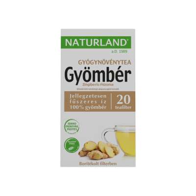 Naturland Gyömbér gyógynövénytea - 30 g