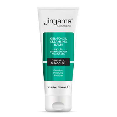 JimJams Serum Line Arc-és sminklemosó olajzselé - 100 ml