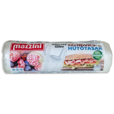 Mazzini köthetőfüles szendvics- és hűtőtasak 3l - 100 db