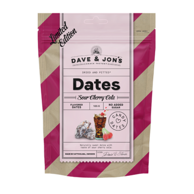 Dave & Jon's datolya Cherry cola ízben - 125 g