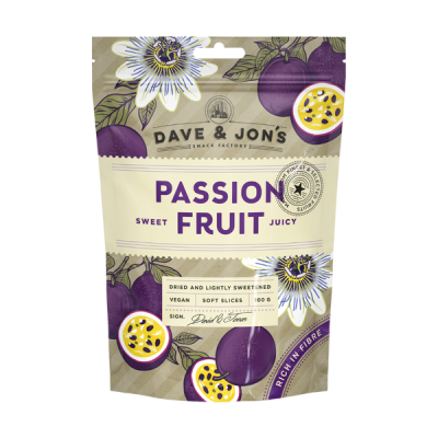 Dave & Jon's szárított maracuja szeletek - 100 g