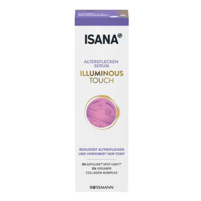 Isana Illuminous Touch öregedési foltok elleni szérum - 30 ml