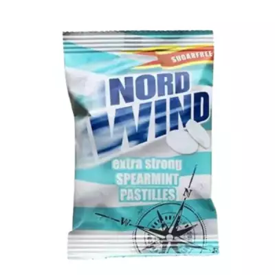 Nordwind Spearmint cukormentes cukorka - 25 g