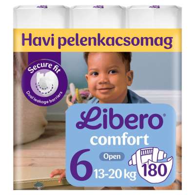 Libero Comfort nadrágpelenka, méret: 6, 13-20 kg - 180 db