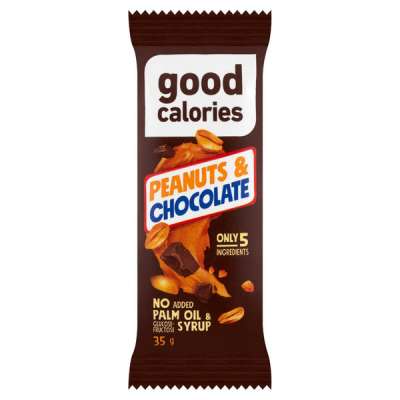 Good Calories szelet földimogyoróval és csokoládéval - 35 g